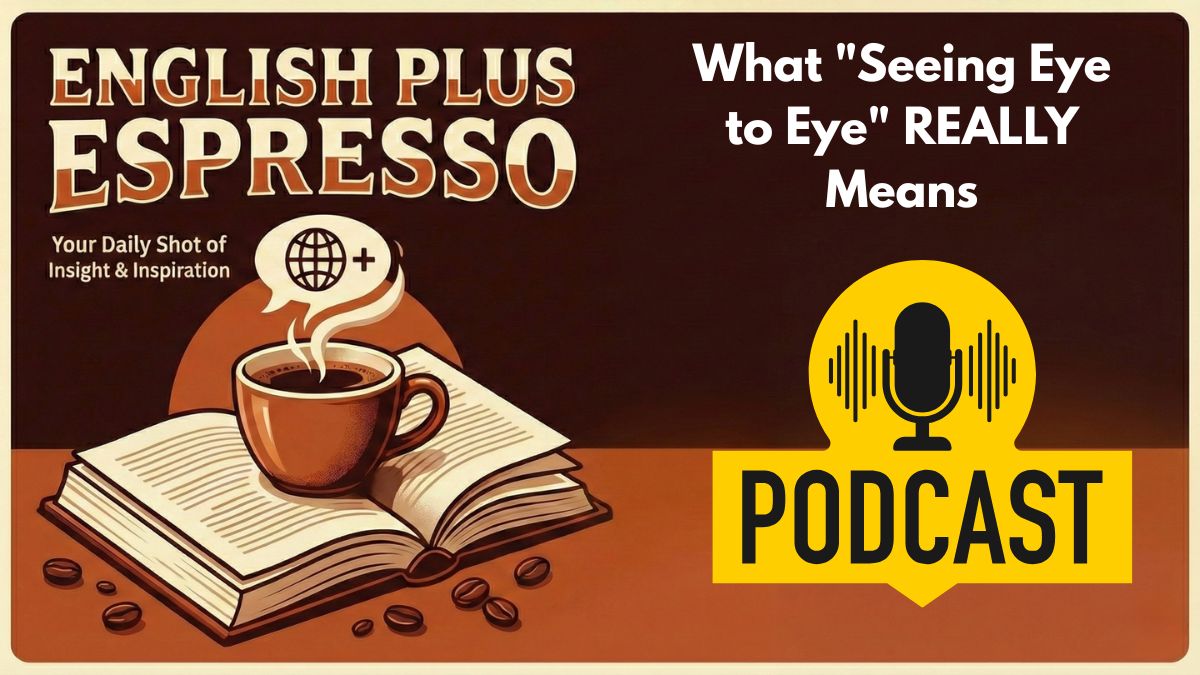 What _Seeing Eye to Eye_ REALLY Means