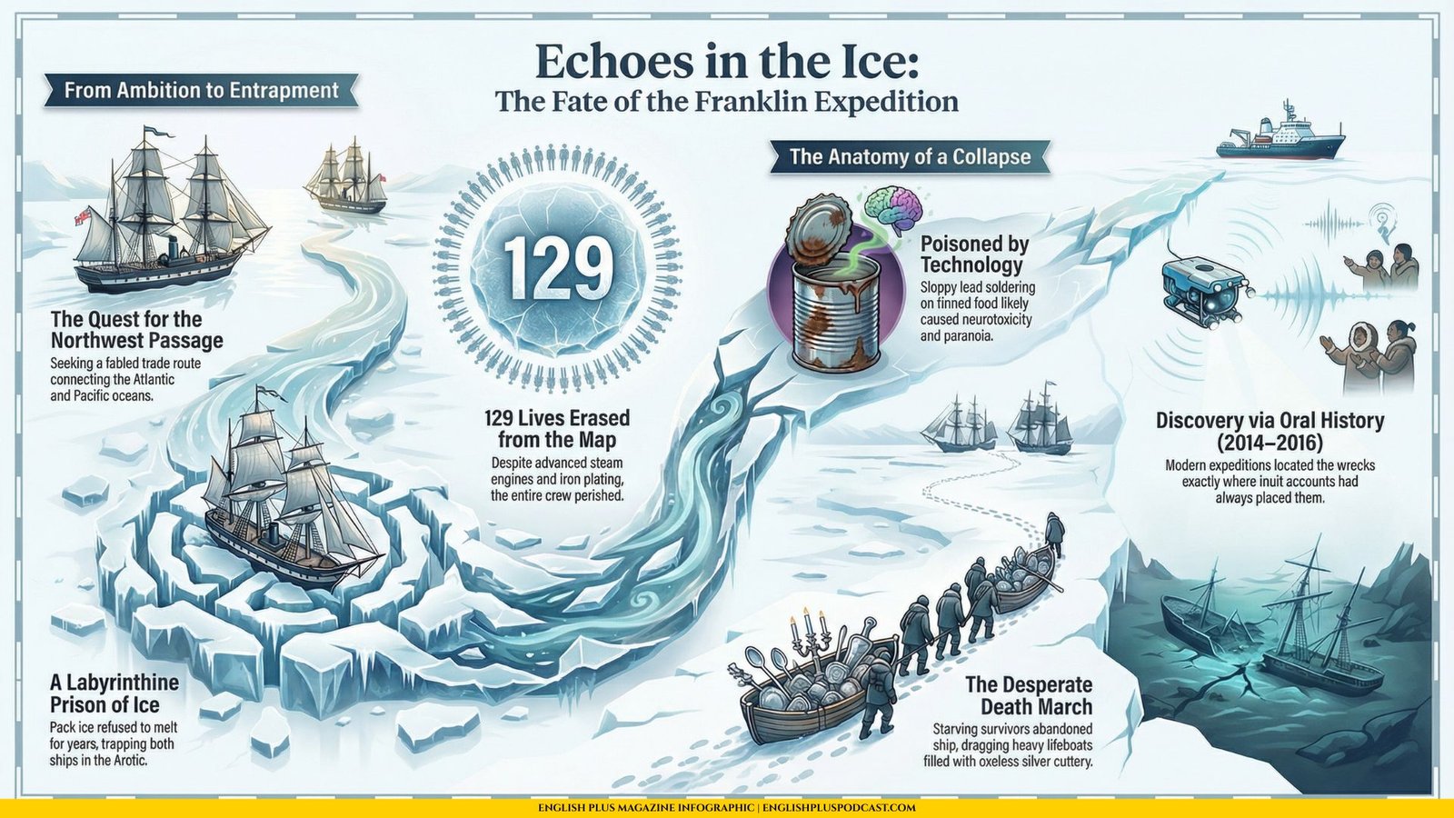 Into the White Infographic