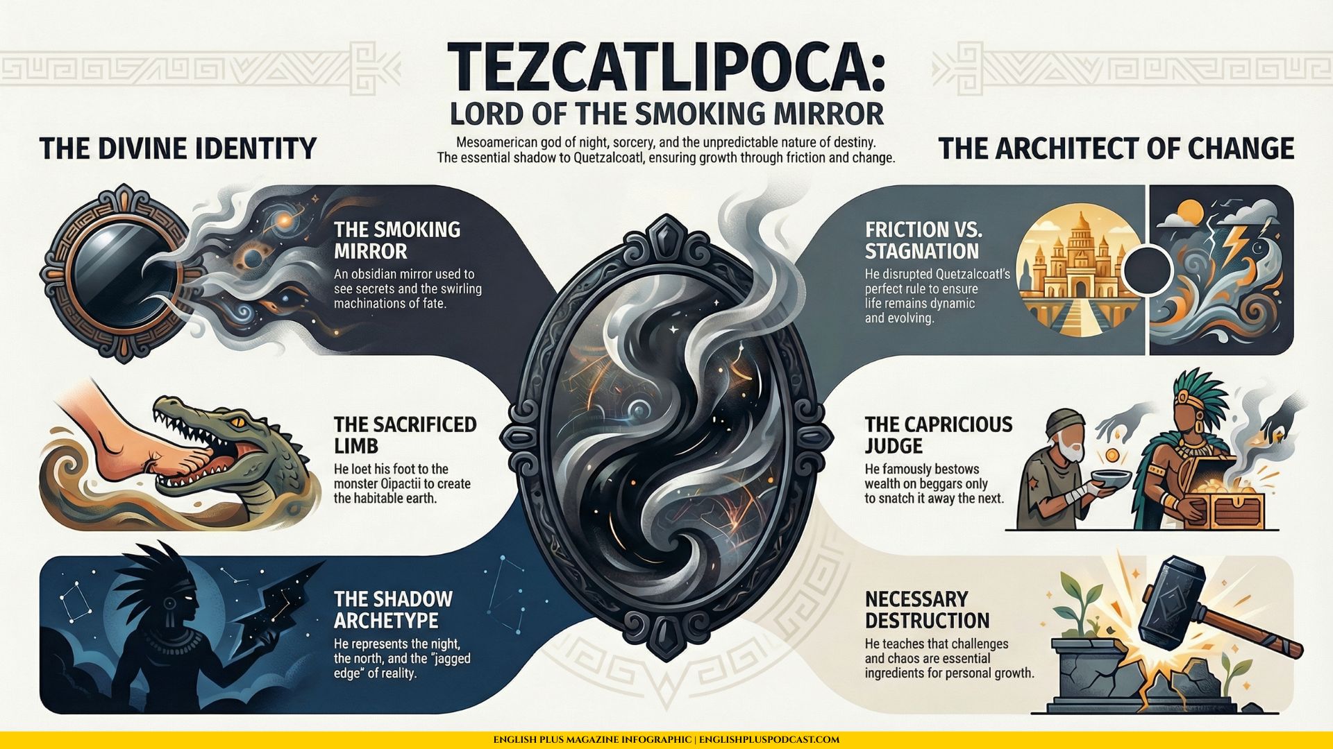 Reflections in the Obsidian Infographic