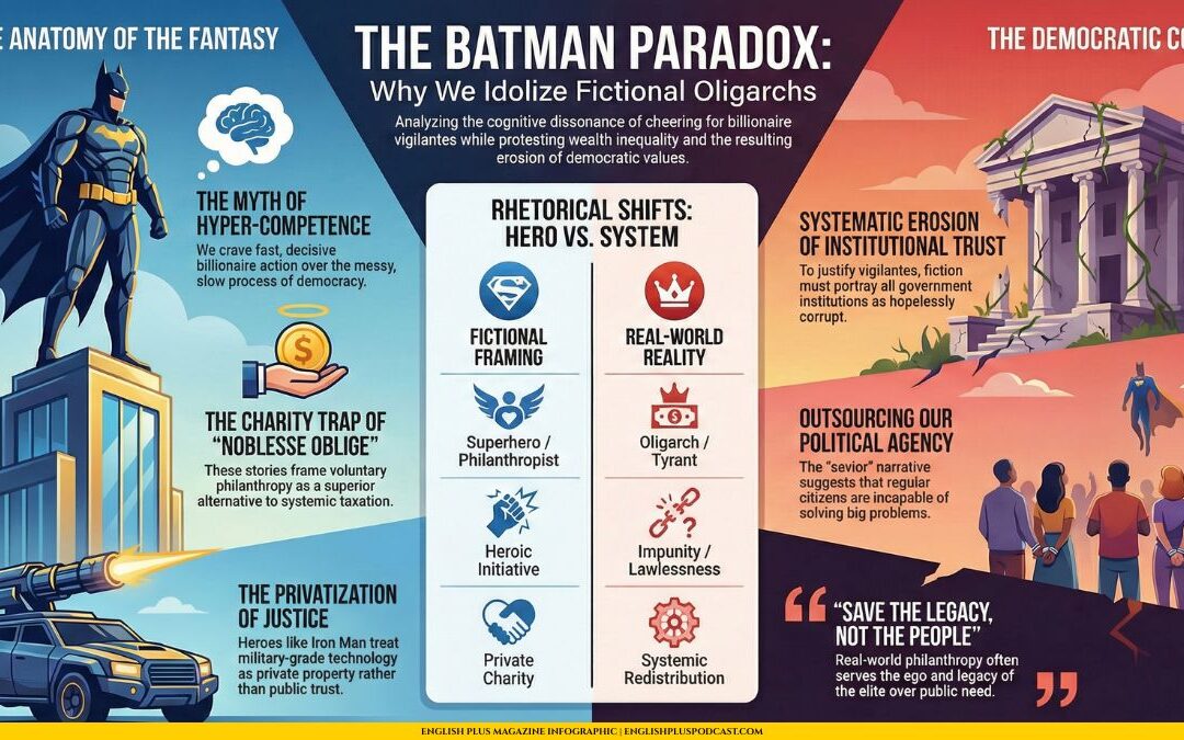 The Batman Paradox: Why We Idolize Fictional Oligarchs