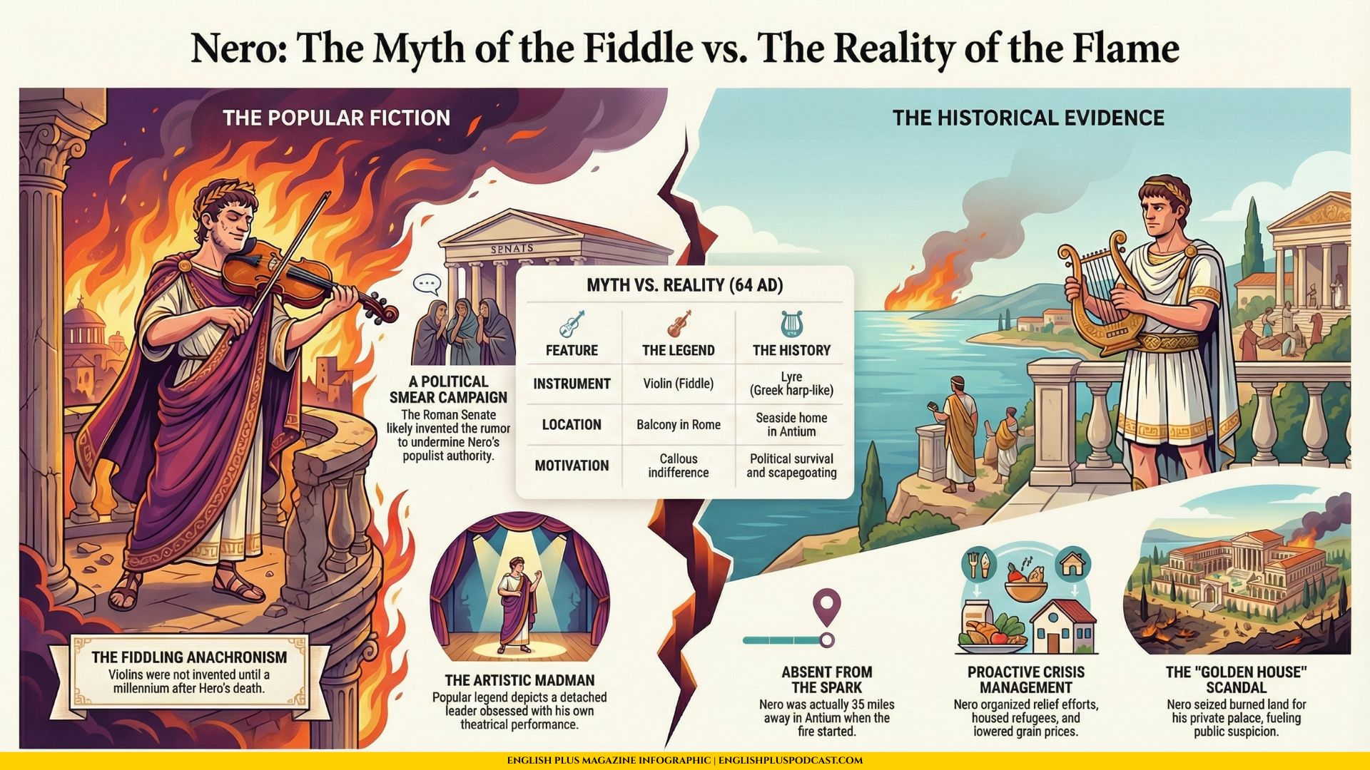 The Fiddle That Never Played Infographic