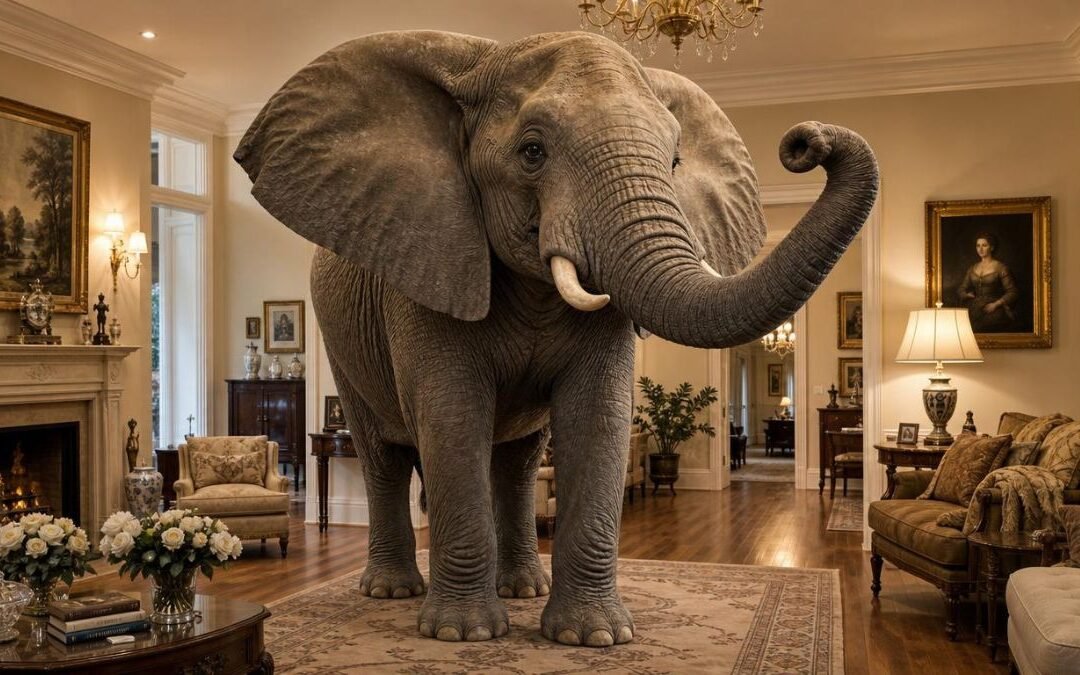 The Elephant in the Room: The Enormous Thing We All Pretend Not to See