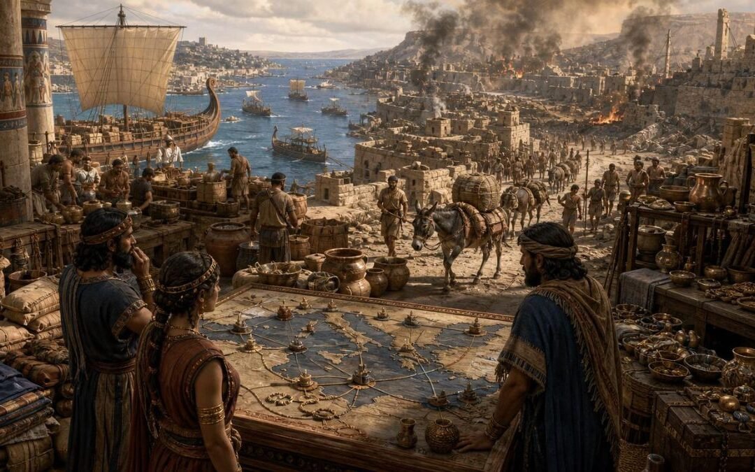When the World Ran Out of Everything: The Bronze Age Collapse and Global Supply Chains