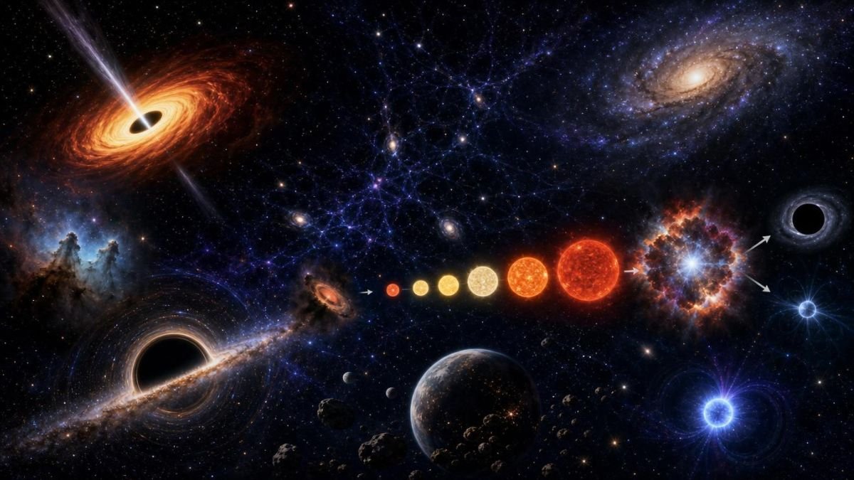 Black holes, dark matter, and the lifecycle of stars
