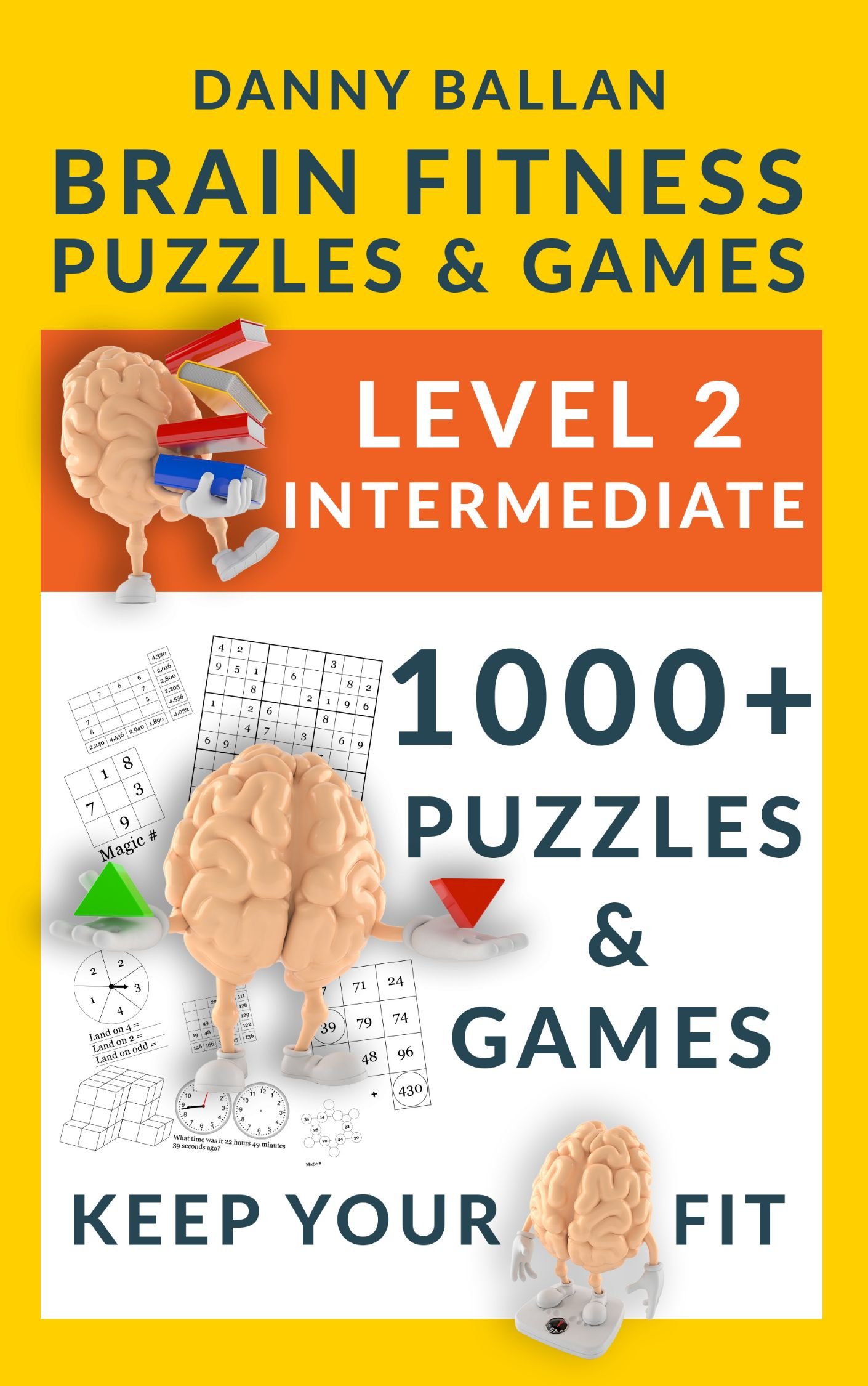 Brain Fitness Puzzles and Games Level 2 Intermediate