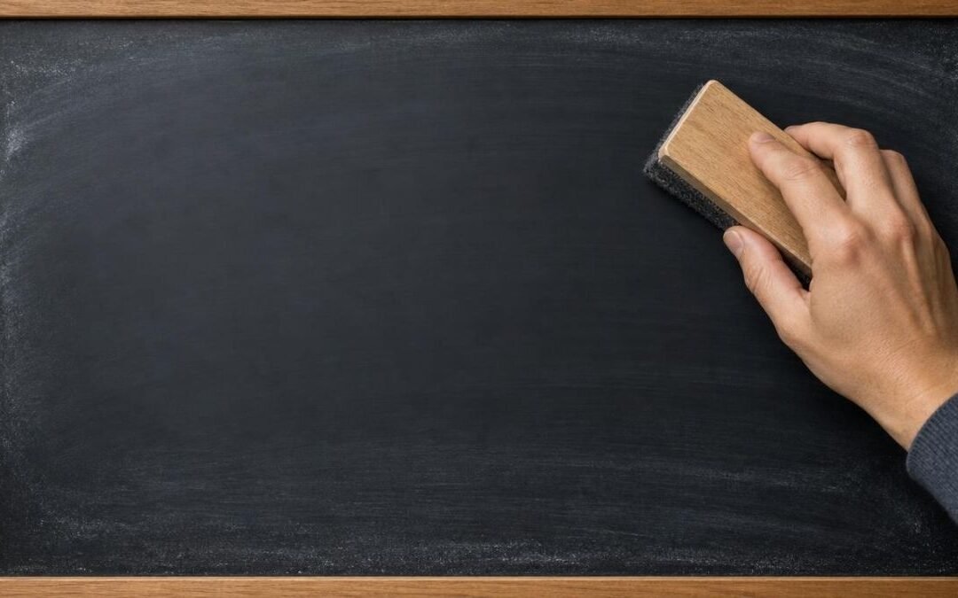 Wipe the Slate Clean: The Debt Written in Chalk