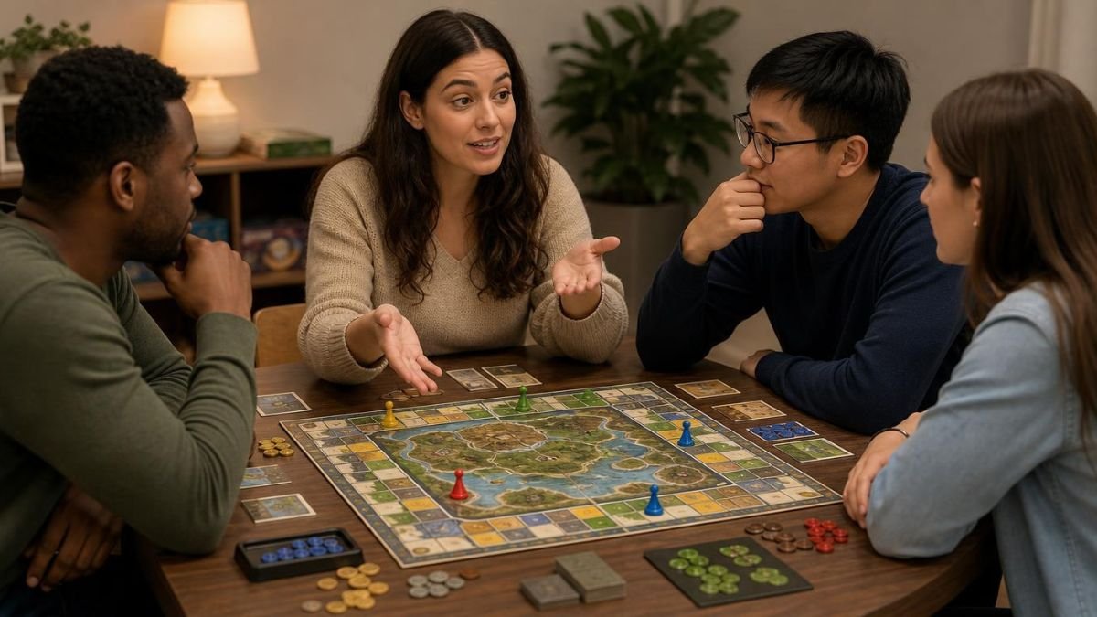 Explaining the Rules of a Board Game